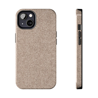 Tweed | Trendy Neutral iPhone Case