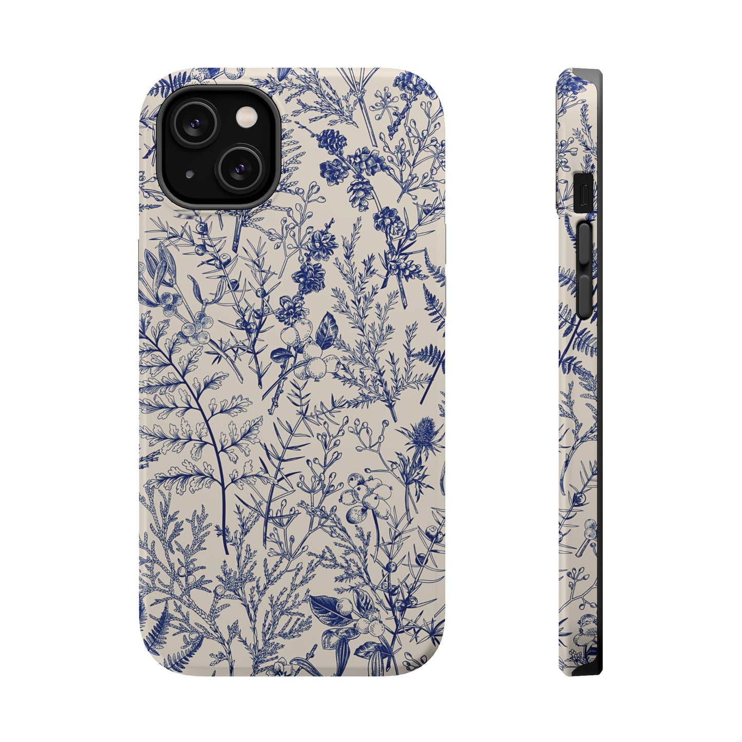 Botanical | Blue Floral MagSafe Case