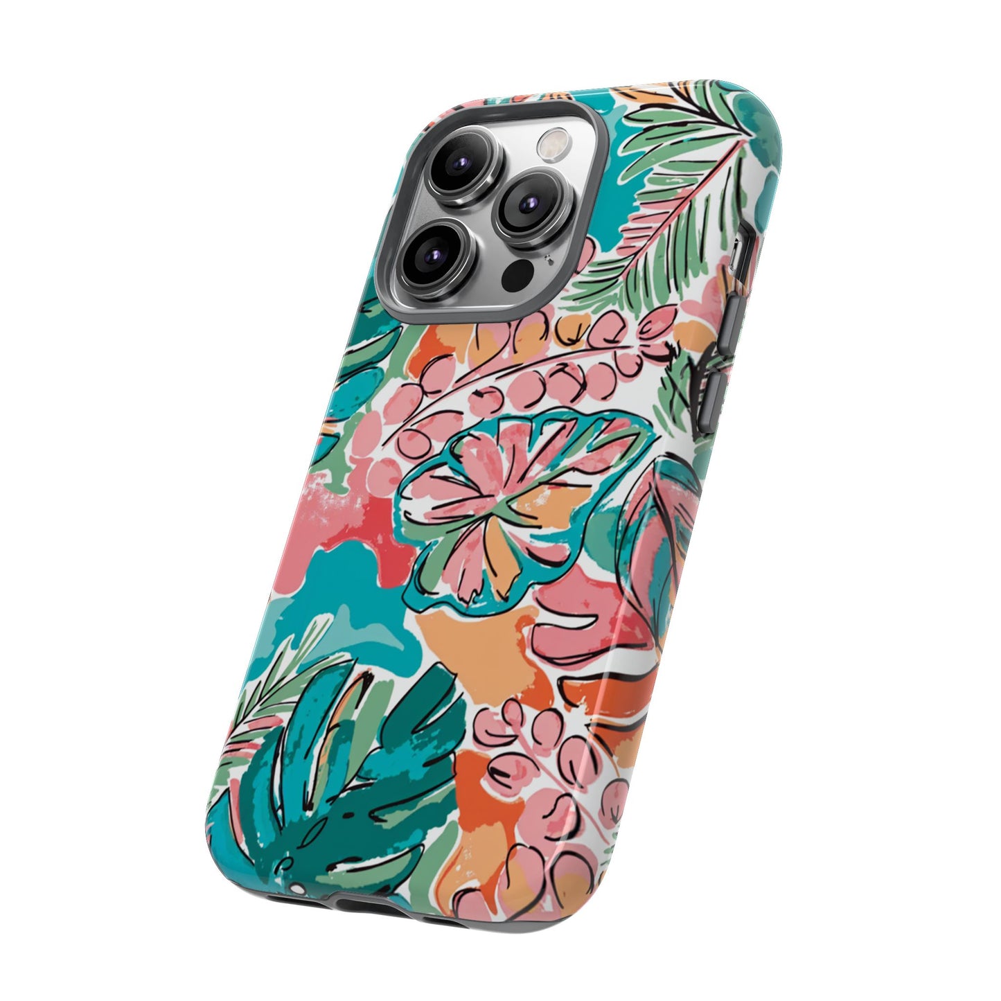 Tropical Botanical | Watercolor Botanical Case