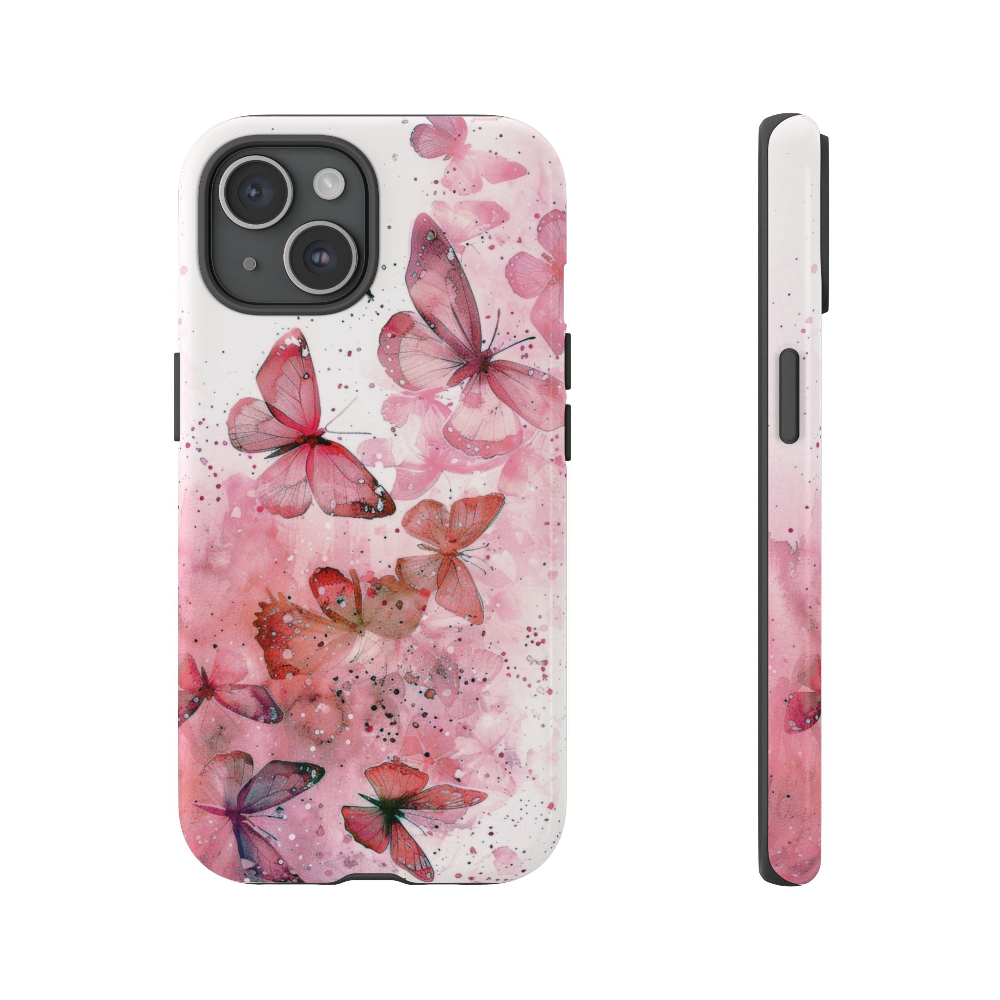 Coque iPhone Free Spirit | Papillon aquarelle