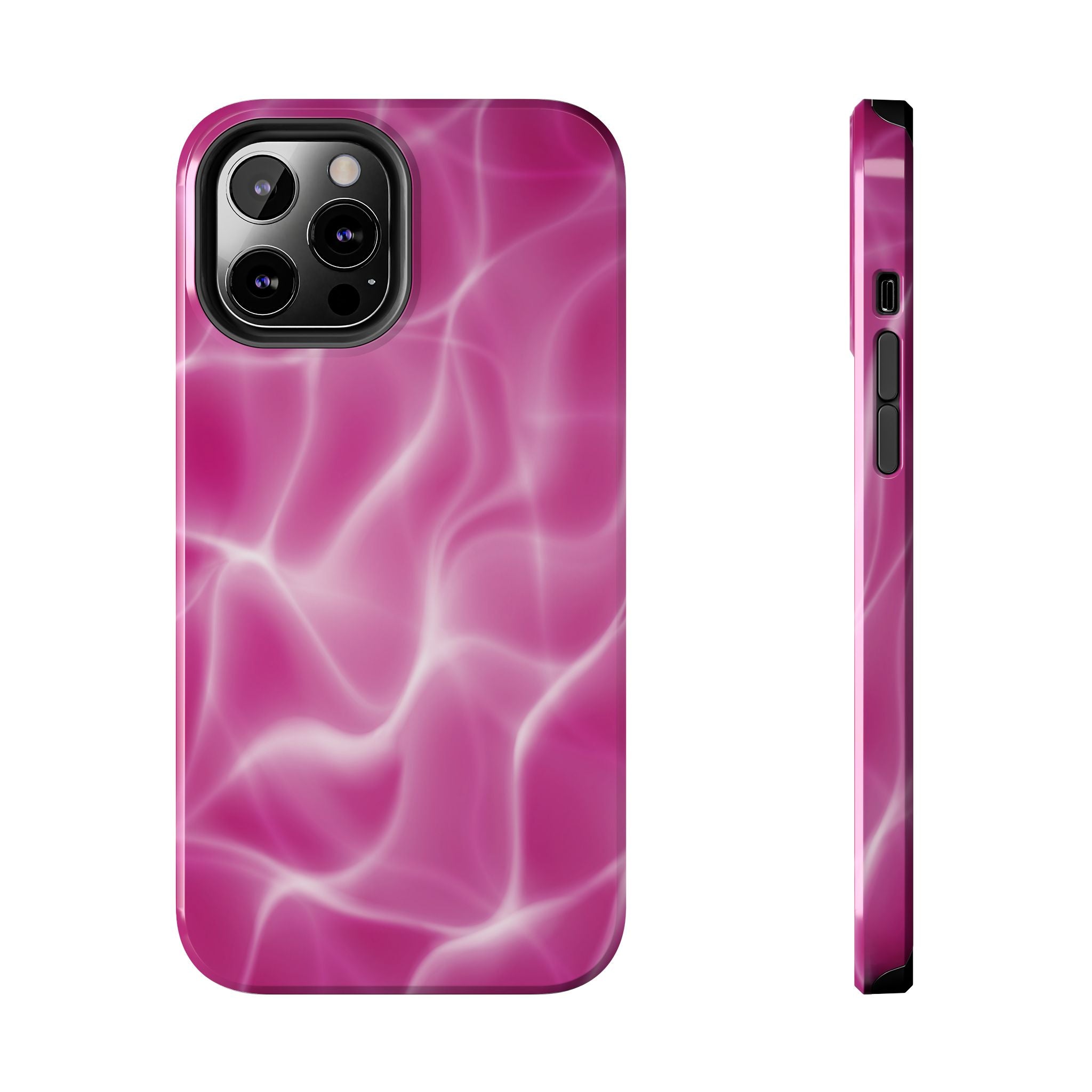 Pool Daze Pink Abstract iPhone Case
