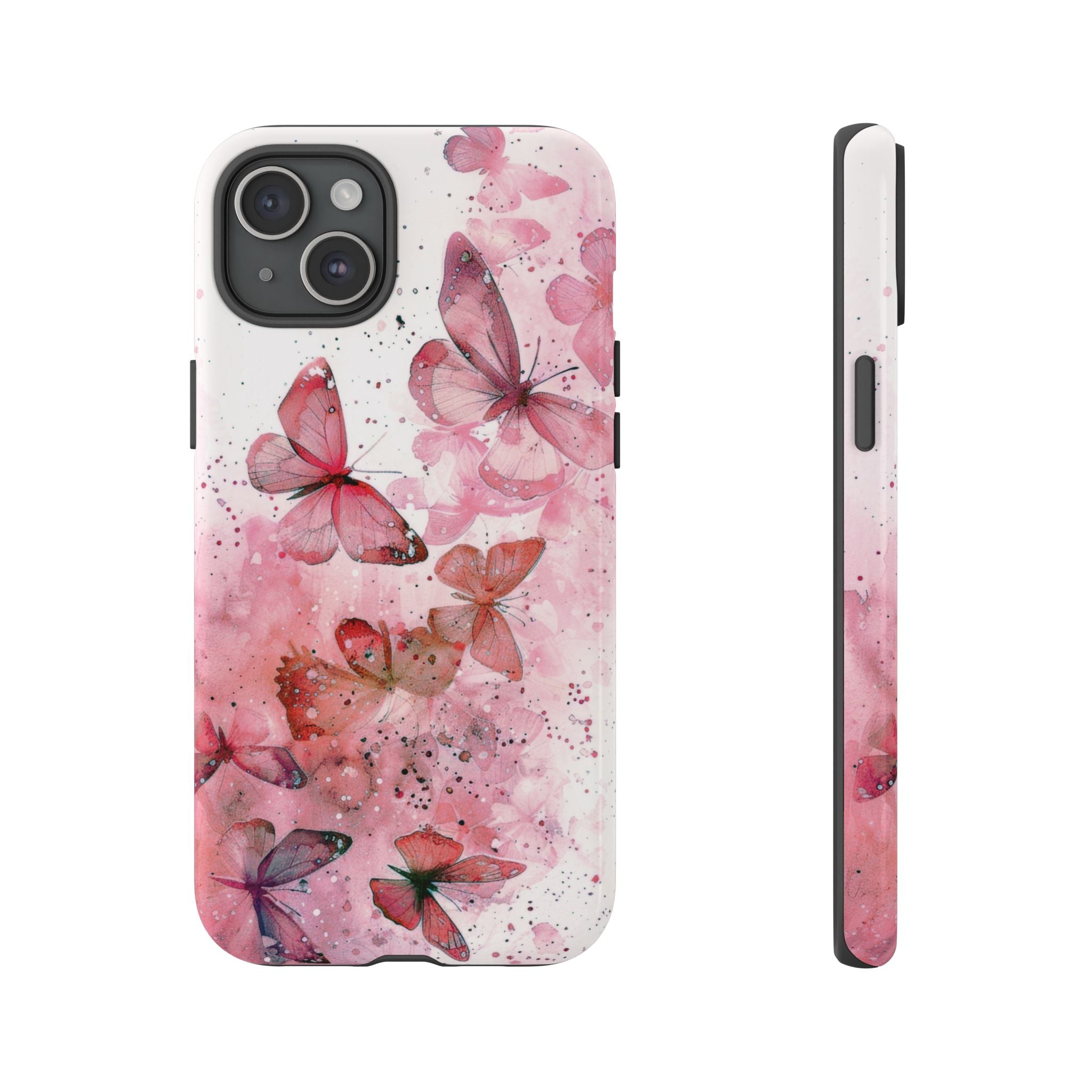 Coque iPhone Free Spirit | Papillon aquarelle