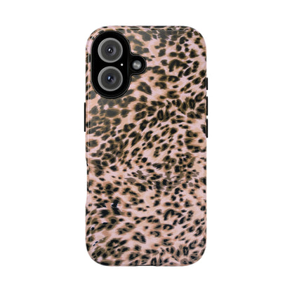 Flirt | Blush Leopard Print iPhone Case