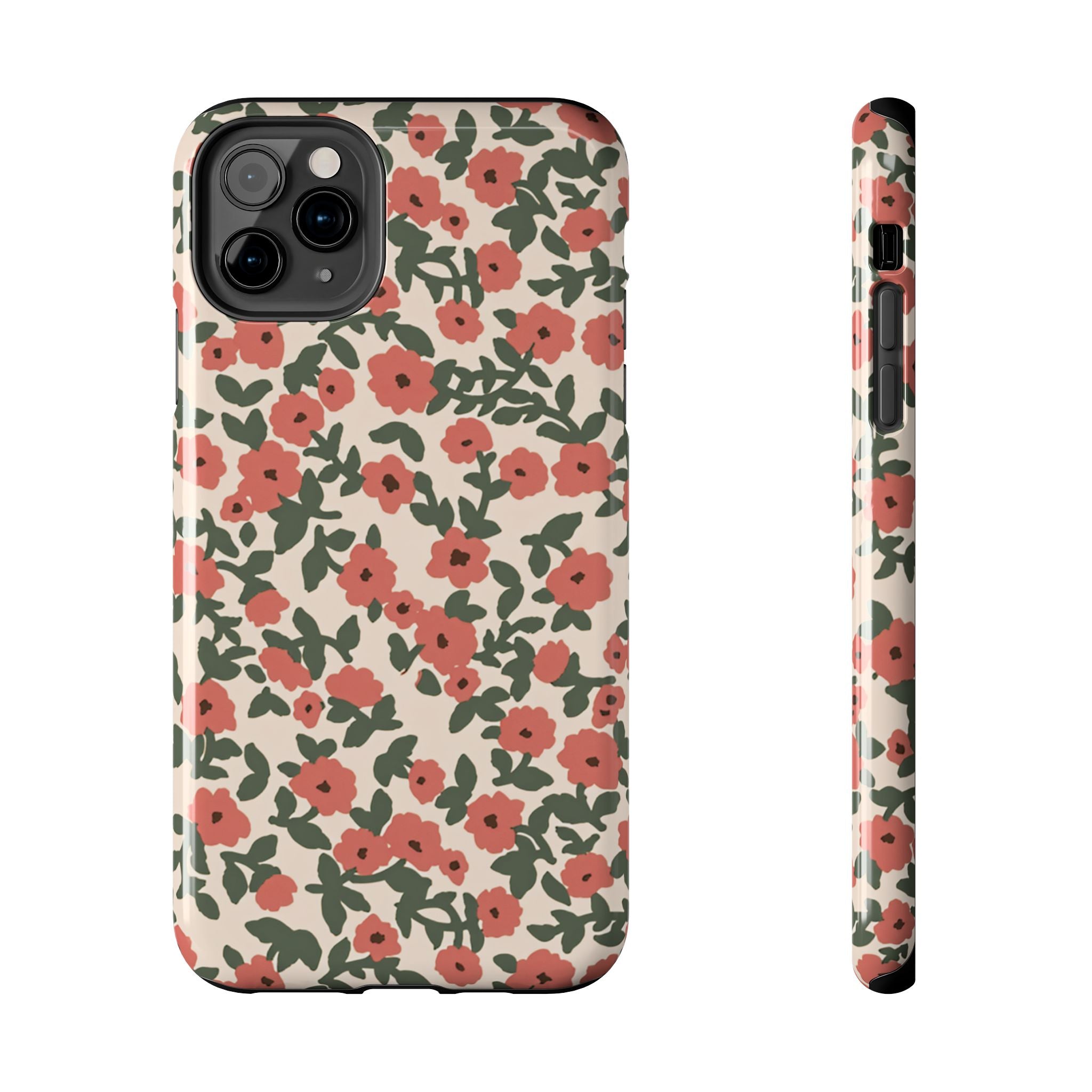 Painted Petals Floral iPhone Case
