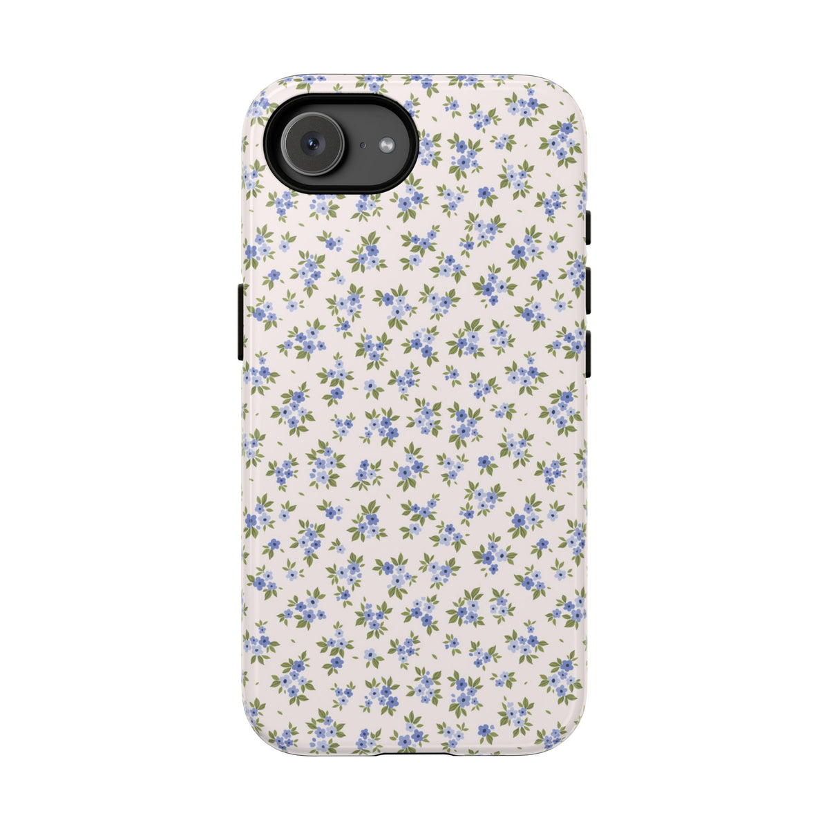 Love Notes | Blue Ditsy Floral iPhone Case