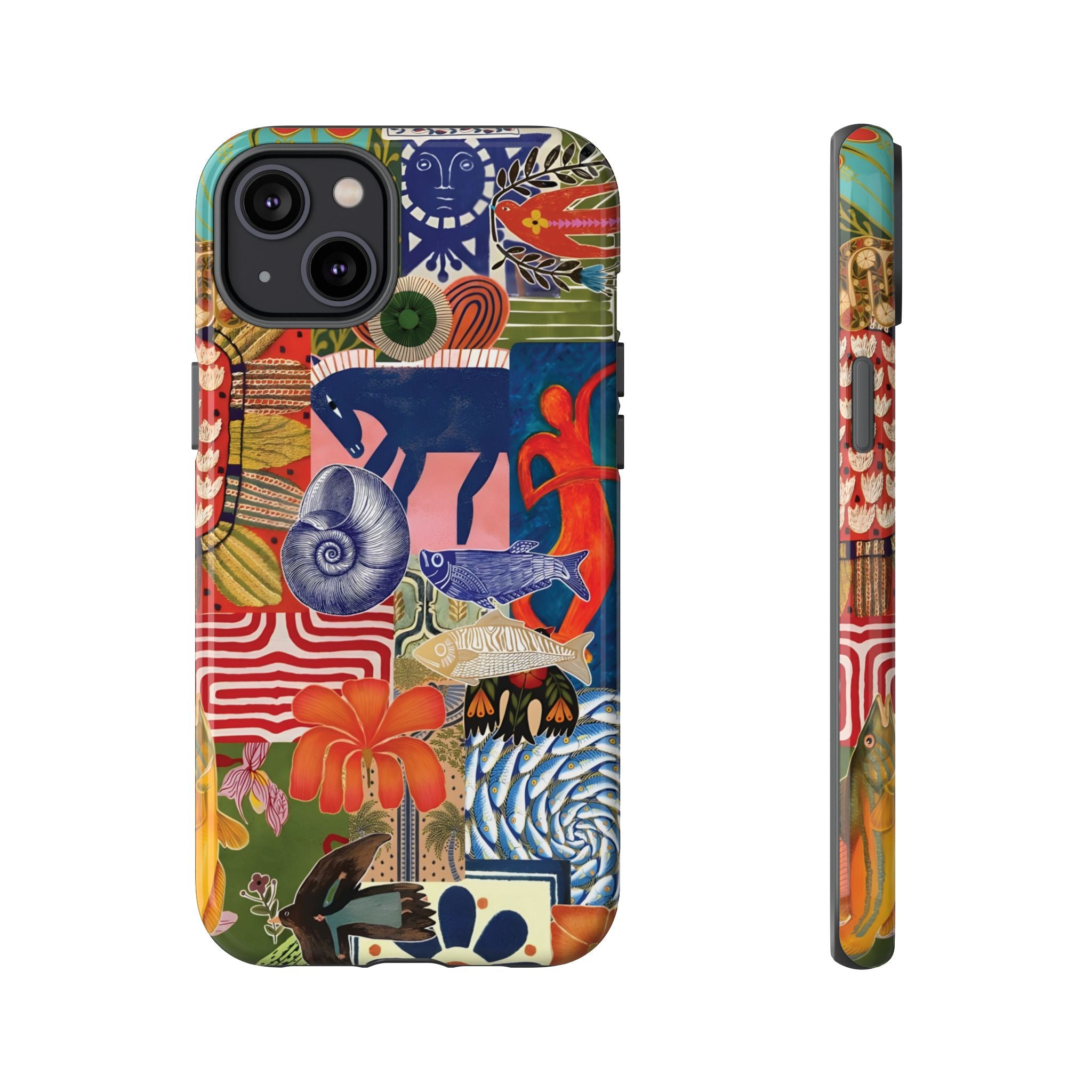 Artful Chaos | Art Collage iPhone Case