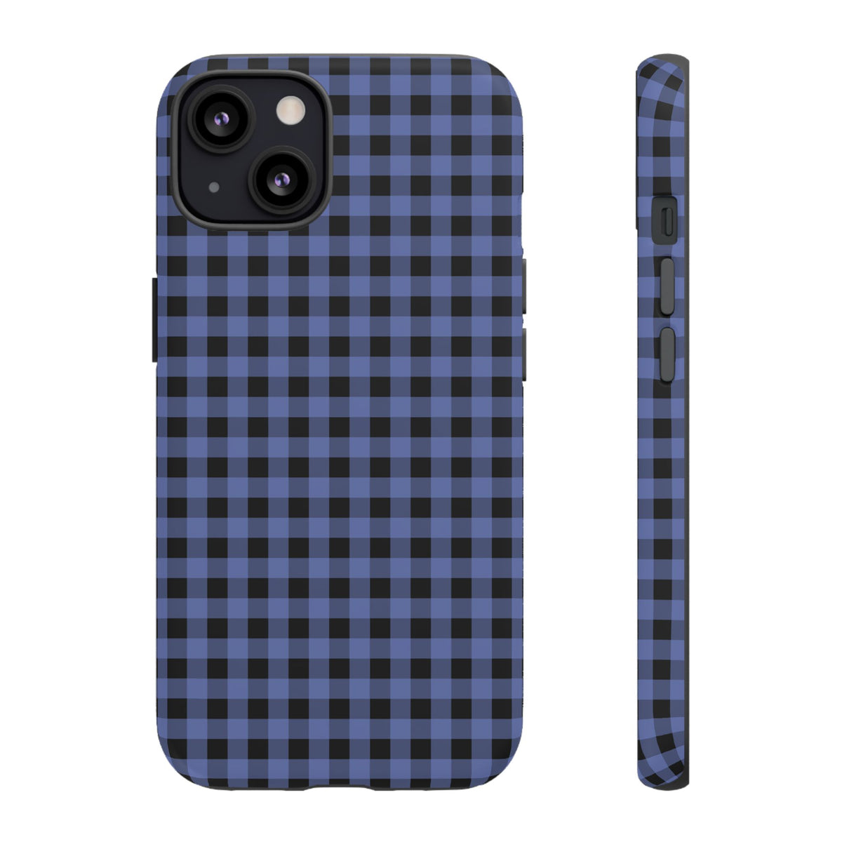 Blueberry Jam | Blue Gingham iPhone Case