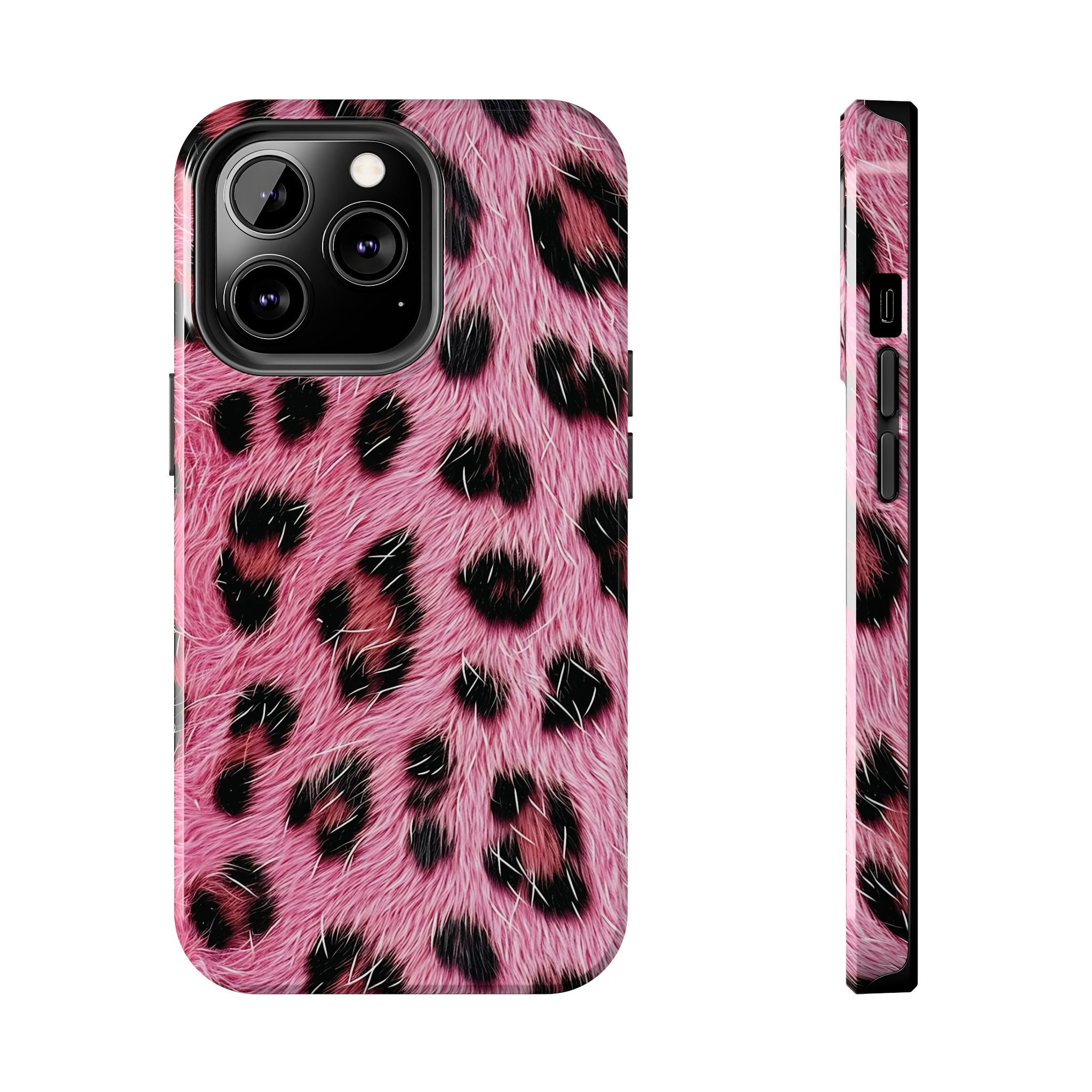 Party Animal Pink Leopard iPhone Case
