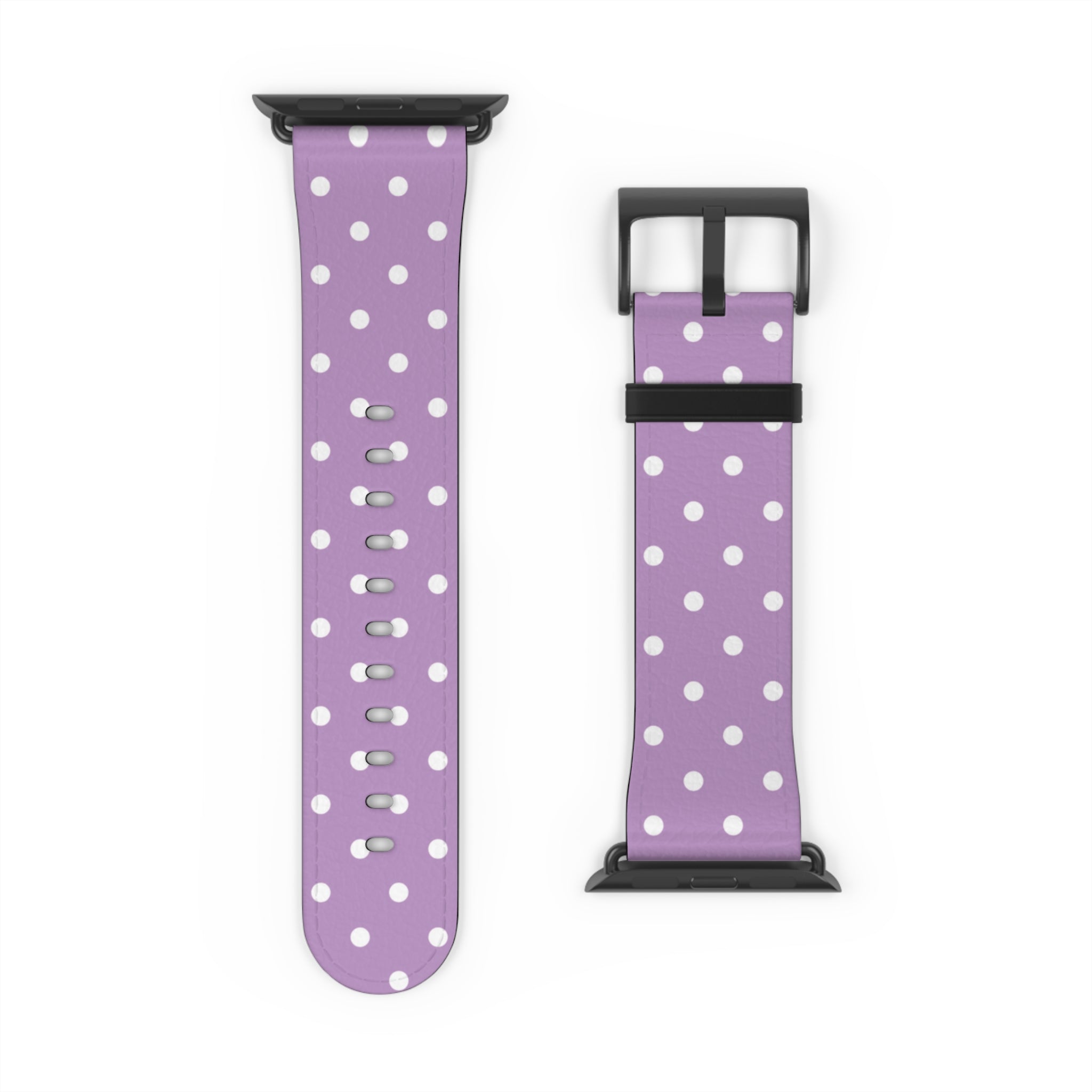 Purple Polka Dot Apple Watch Band