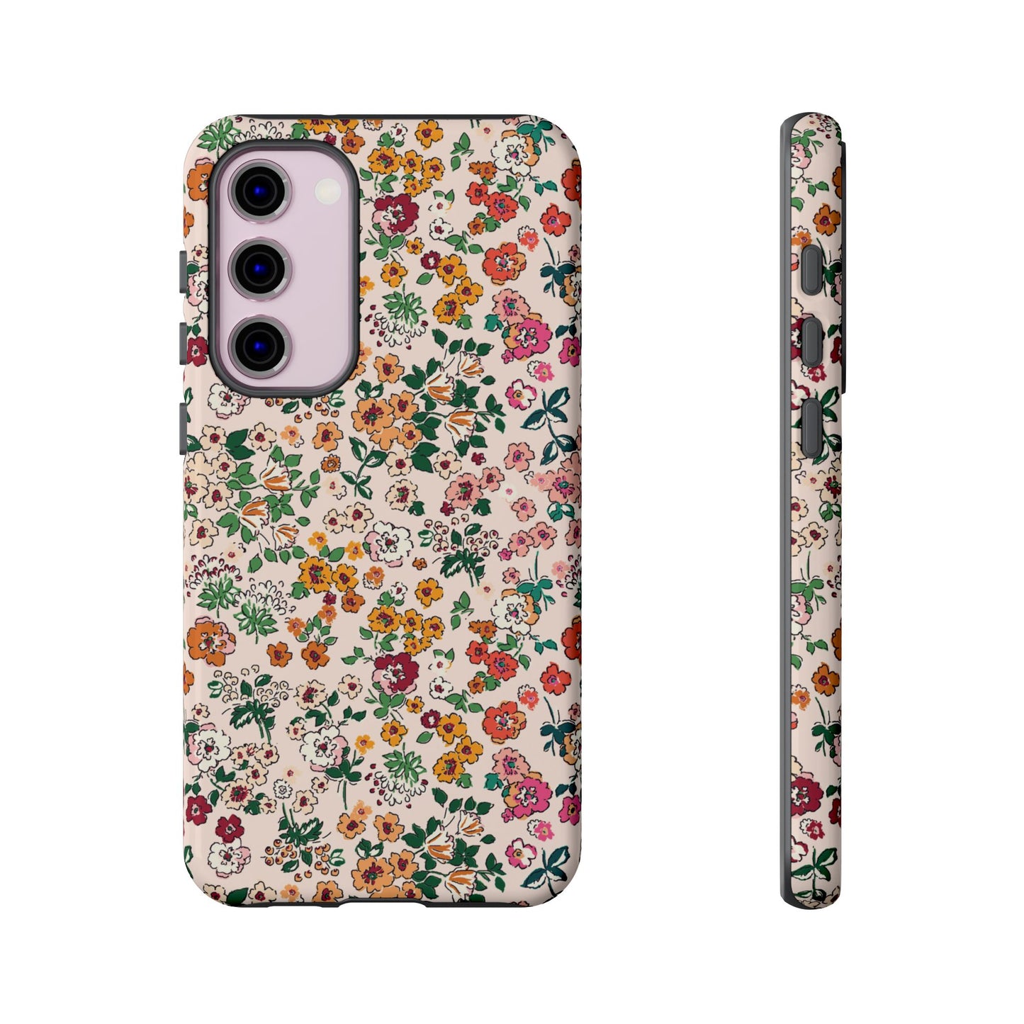 Estuche floral Galaxy con diseño de primavera 