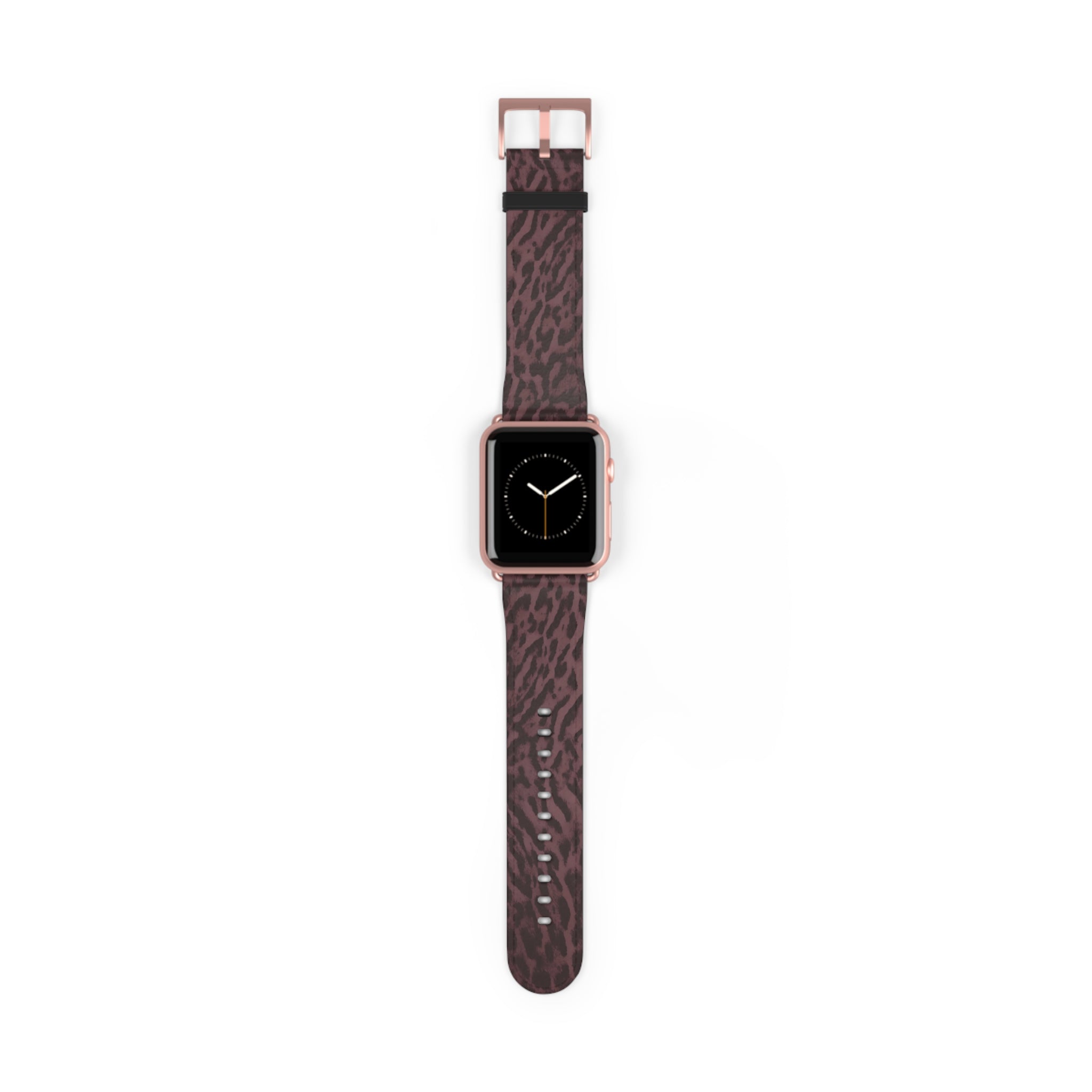 Purple Leopard Print Apple Watch Band