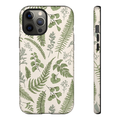 Vintage Botanical | Green Botanical Illustration Case