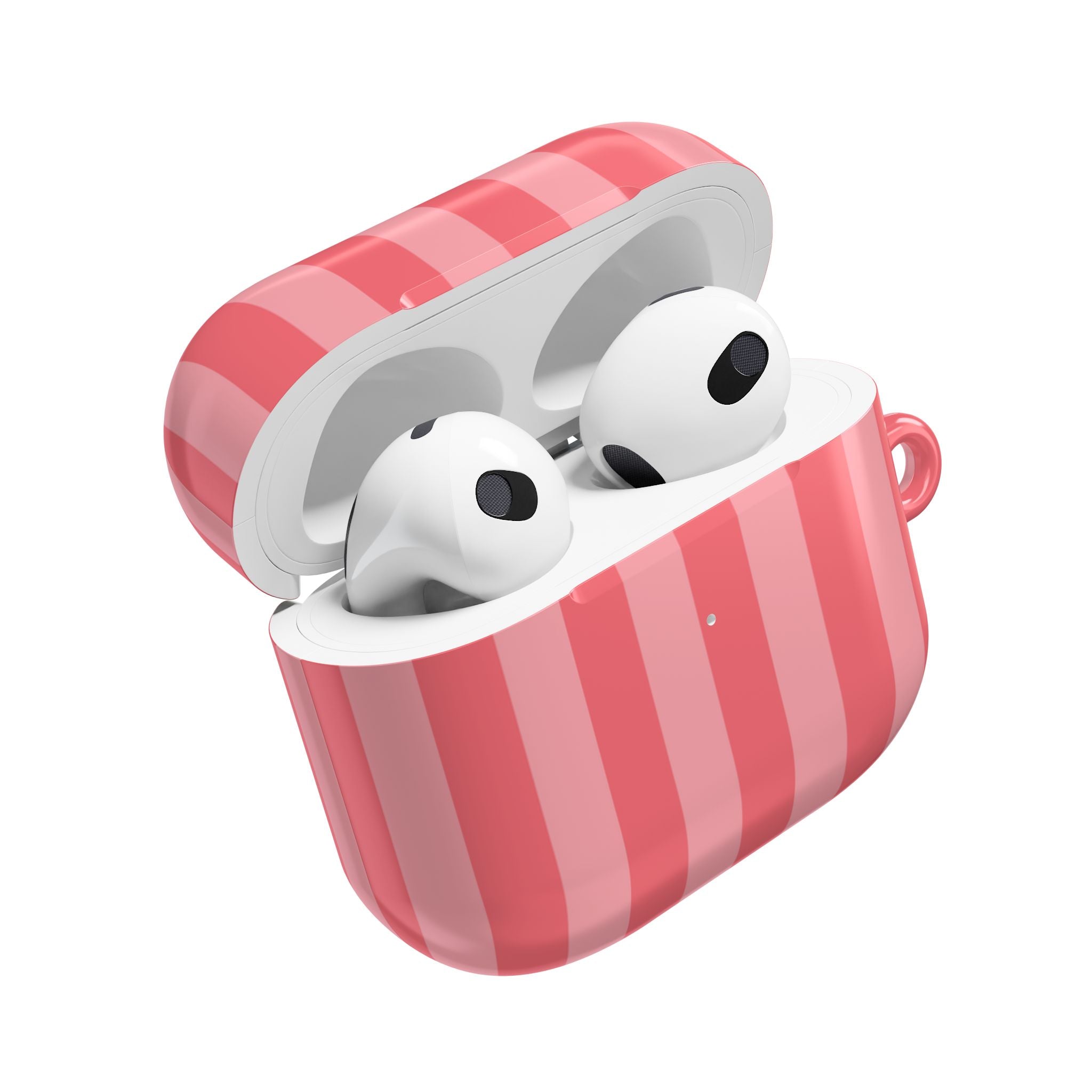 Summer in the Hamptons Pink Striped AirPods Case