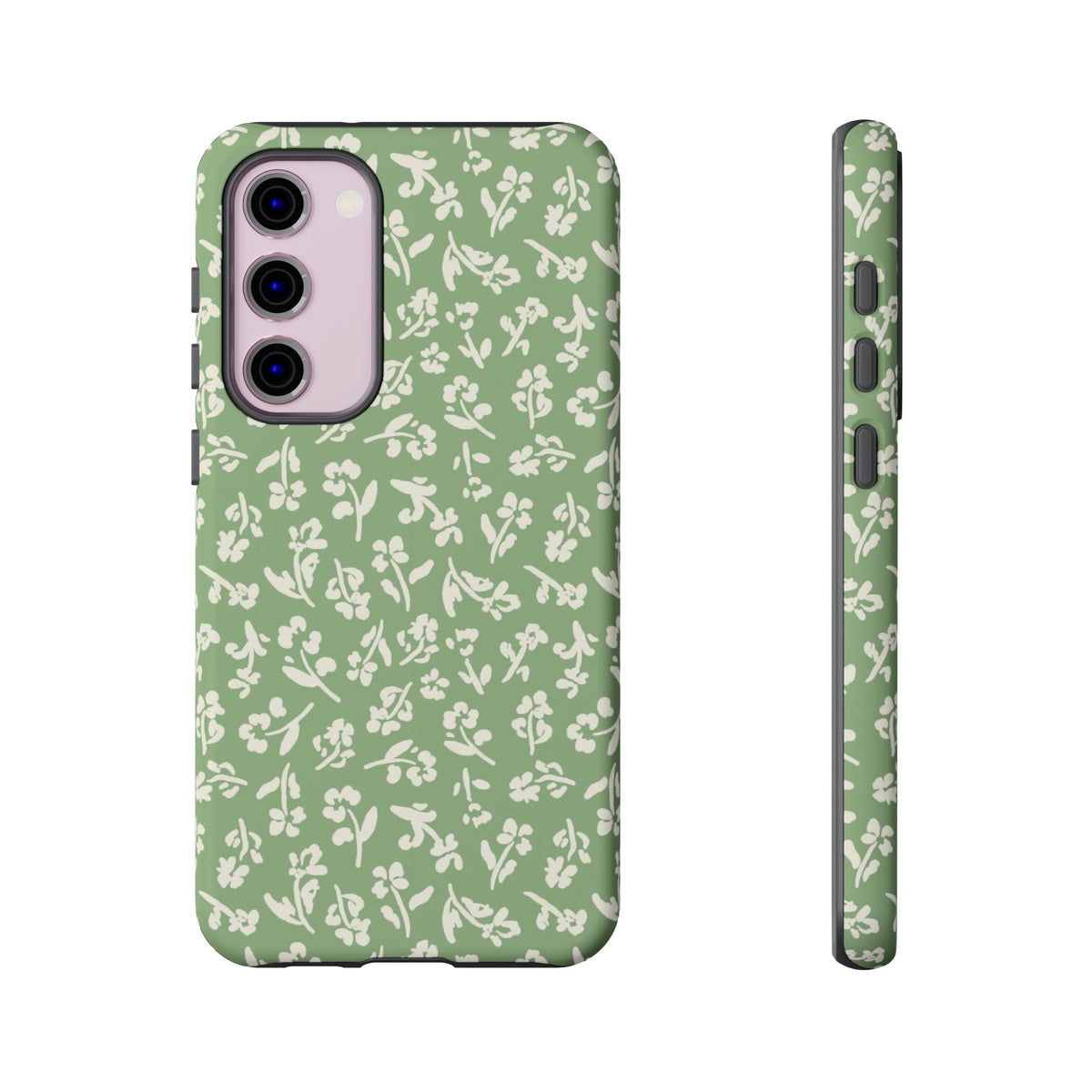 Little Things | Sage Green Ditsy Floral Galaxy Case