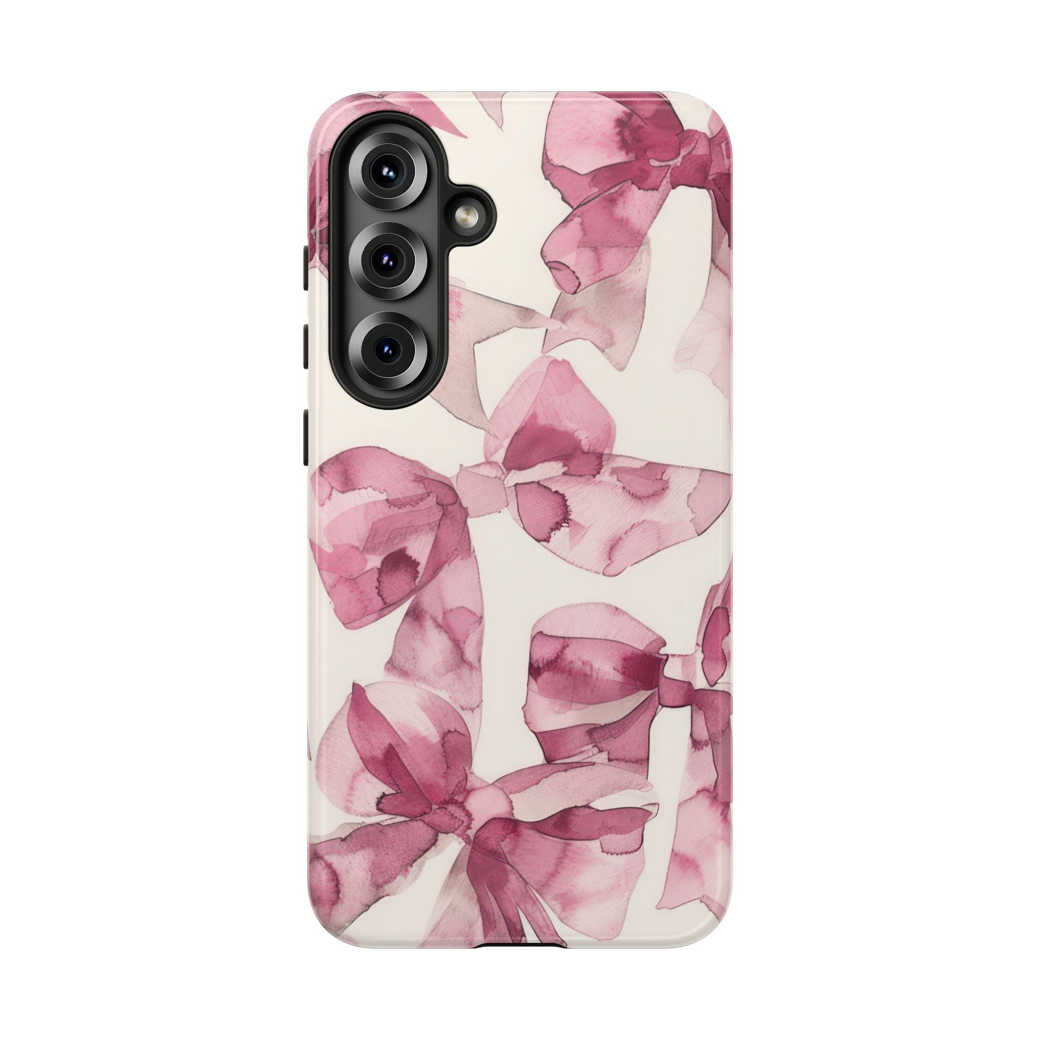 Whimsy Pink Bow Galaxy Case