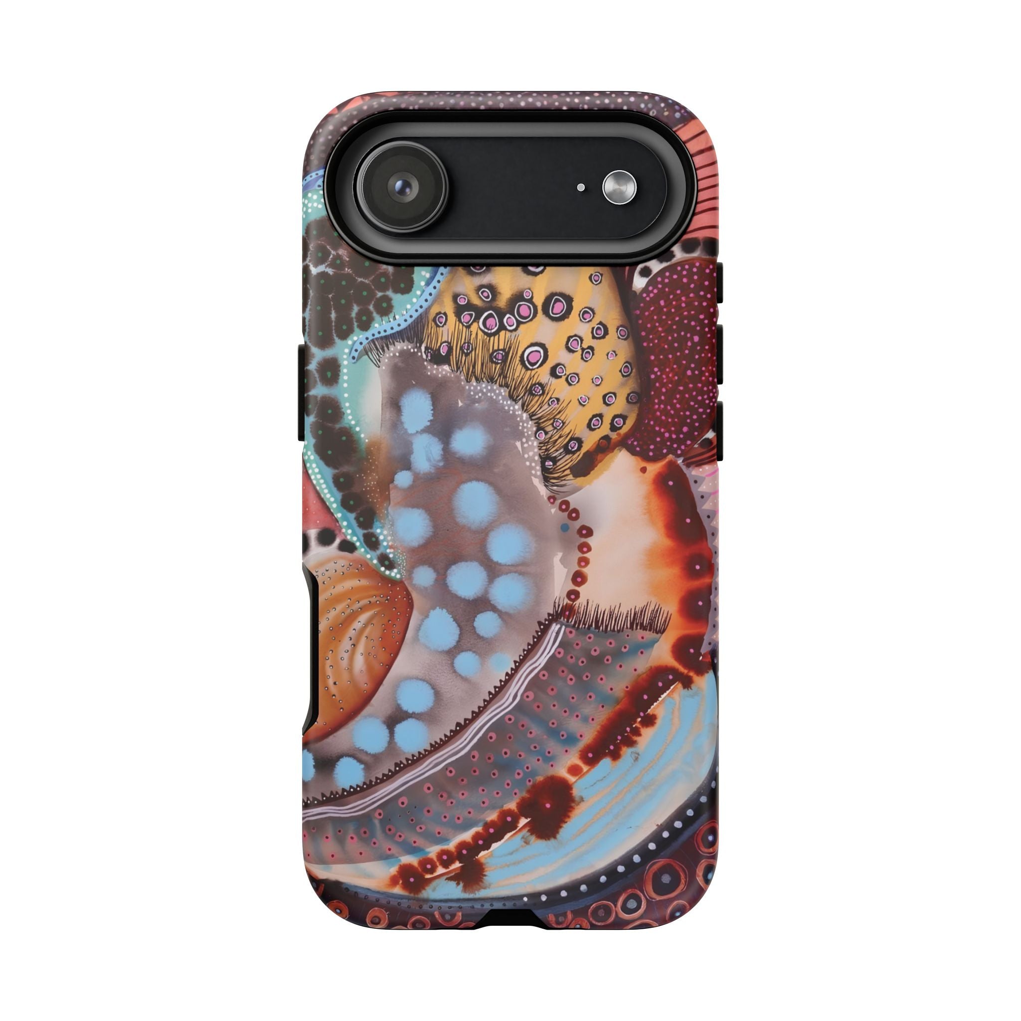 Ocean Echo | Abstract Sea Life iPhone Case