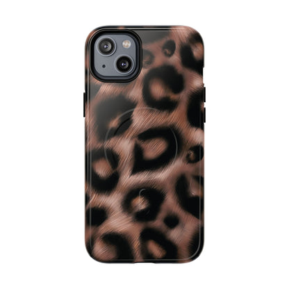 Funda MagSafe con estampado de leopardo llamativo | Diva