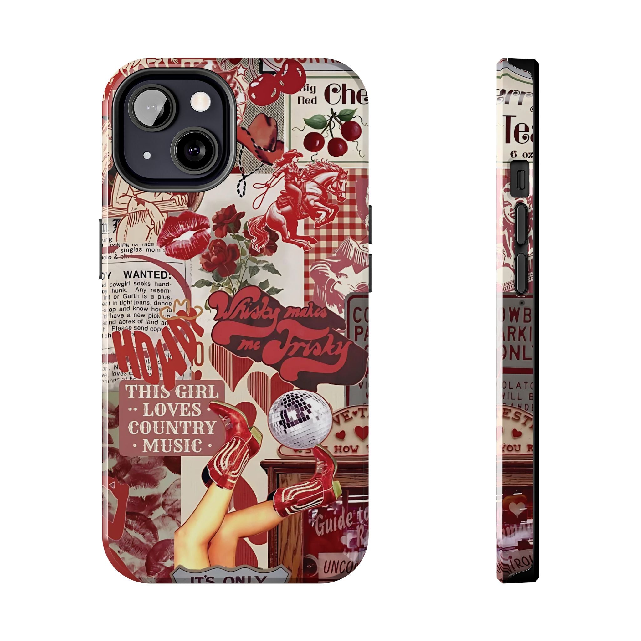 Cowgirl Glam Western iPhone Case