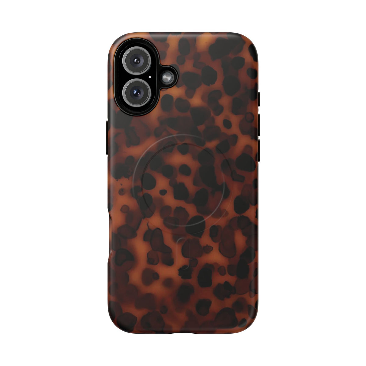 Shell Game | Dark Tortoiseshell Print MagSafe Case