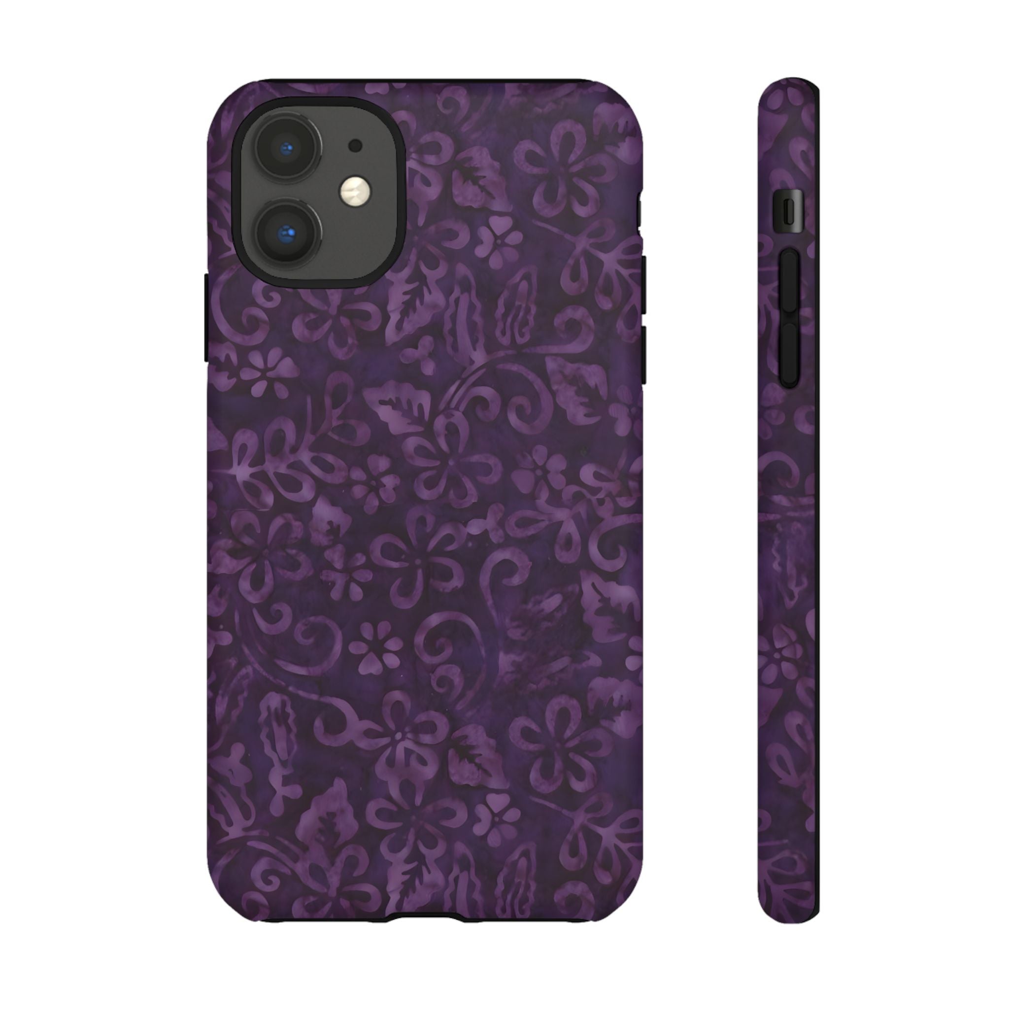 Violet Bloom iPhone Case