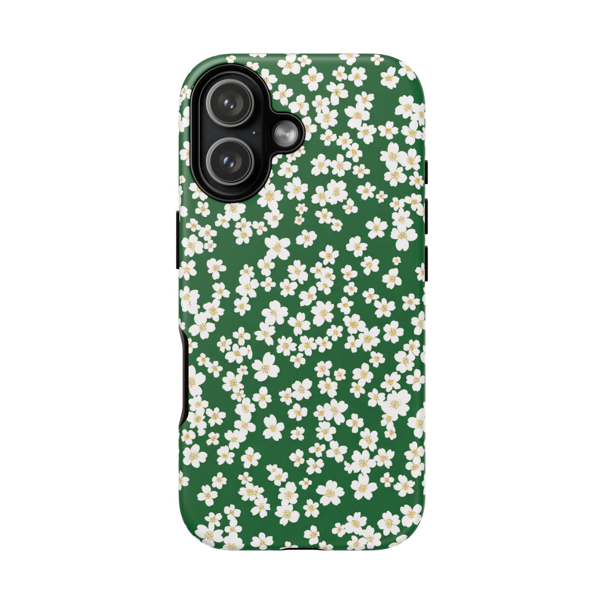 Emerald Bloom iPhone Case