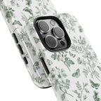 Butterfly Garden Floral iPhone Case