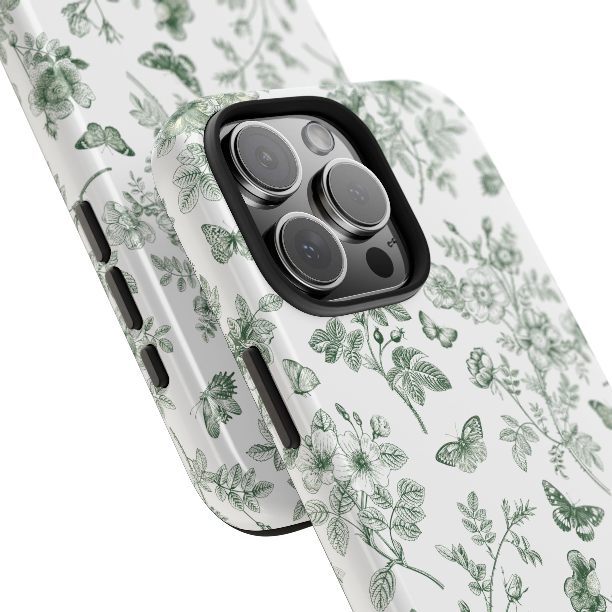 Butterfly Garden Floral iPhone Case