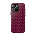 Designer Weave Purple iPhone Case