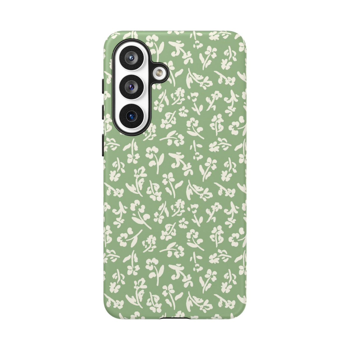 Little Things | Sage Green Ditsy Floral Galaxy Case