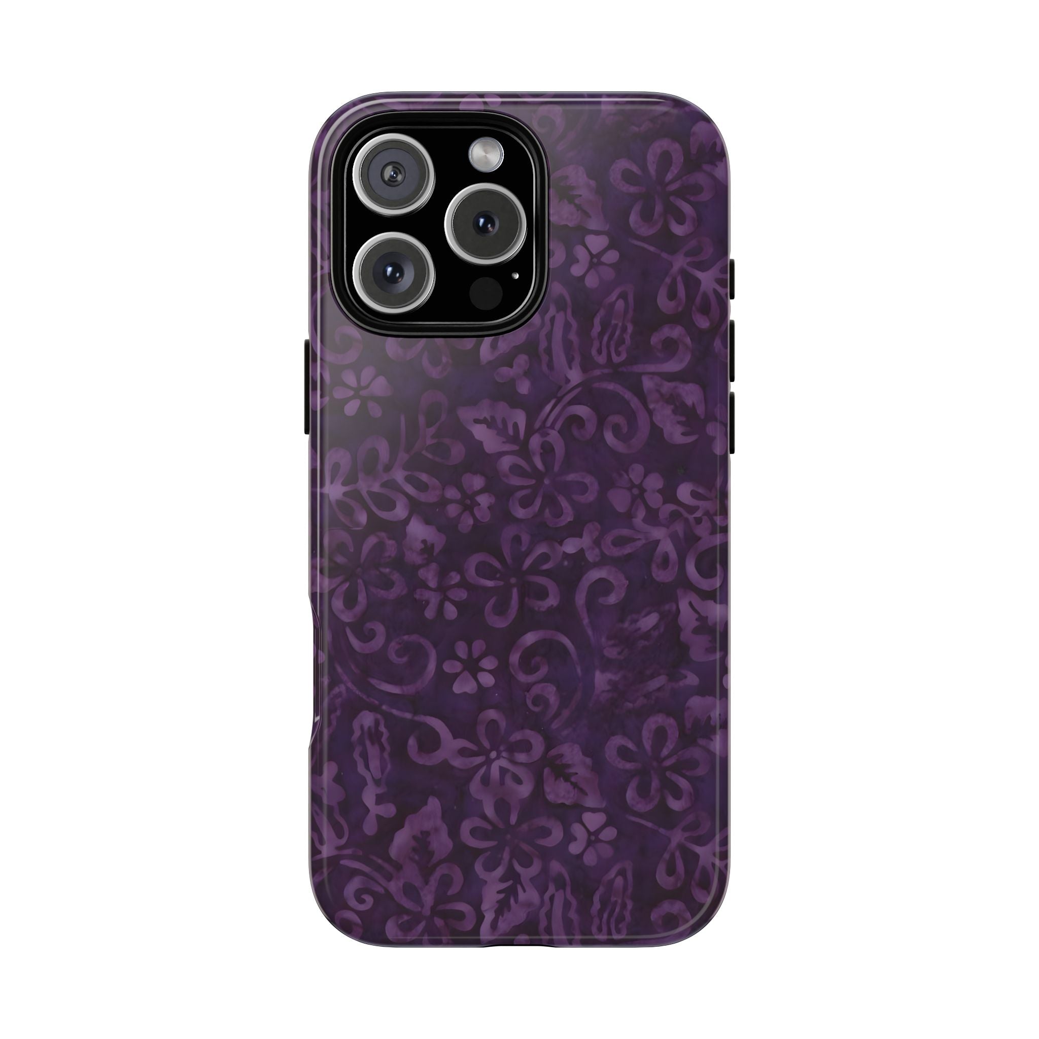 Violet Bloom iPhone Case