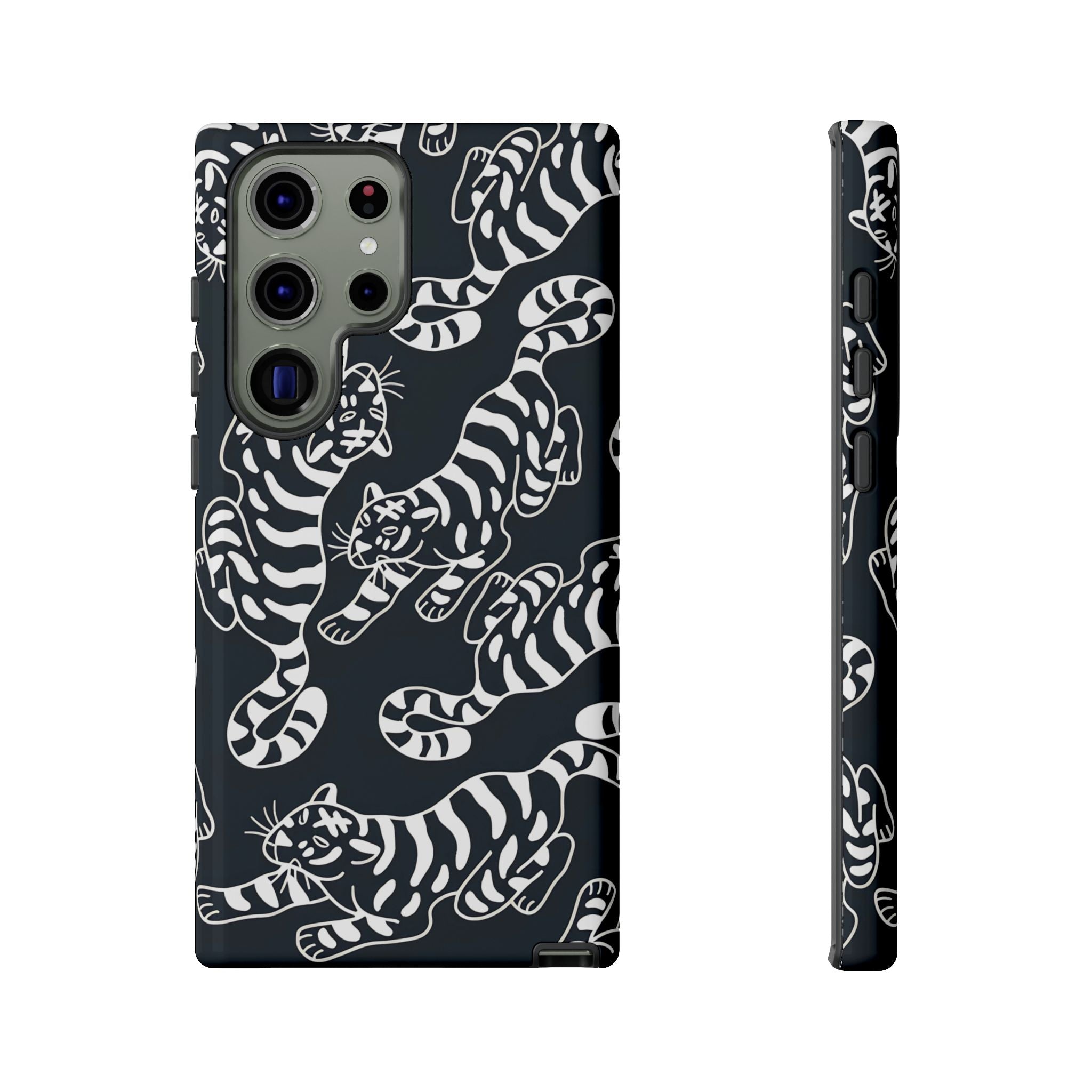 Tiger Tale White Tiger Galaxy Case