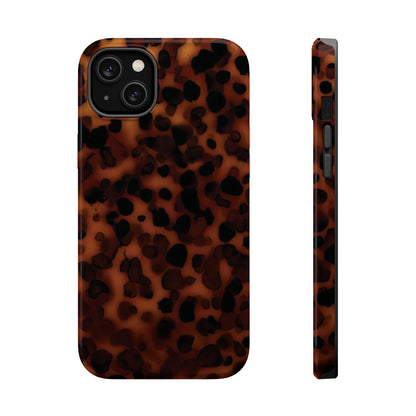 Shell Game | Dark Tortoise Print iPhone Case