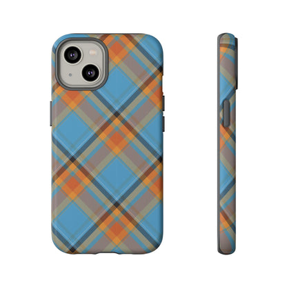 Cozy | Blue Plaid Case