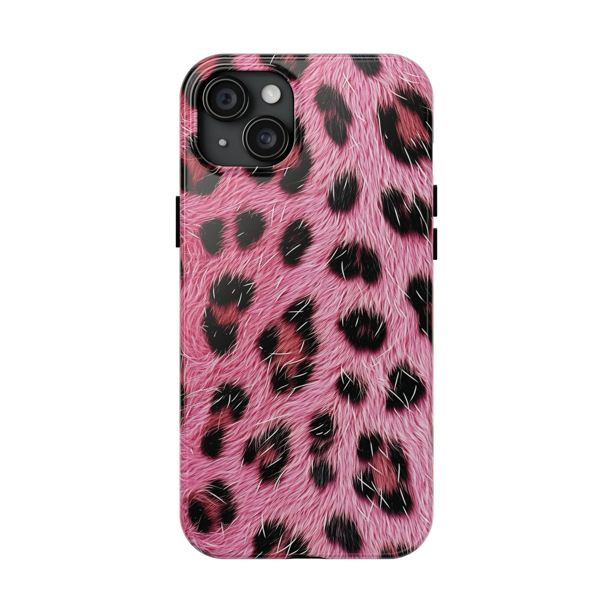 Party Animal Pink Leopard iPhone Case