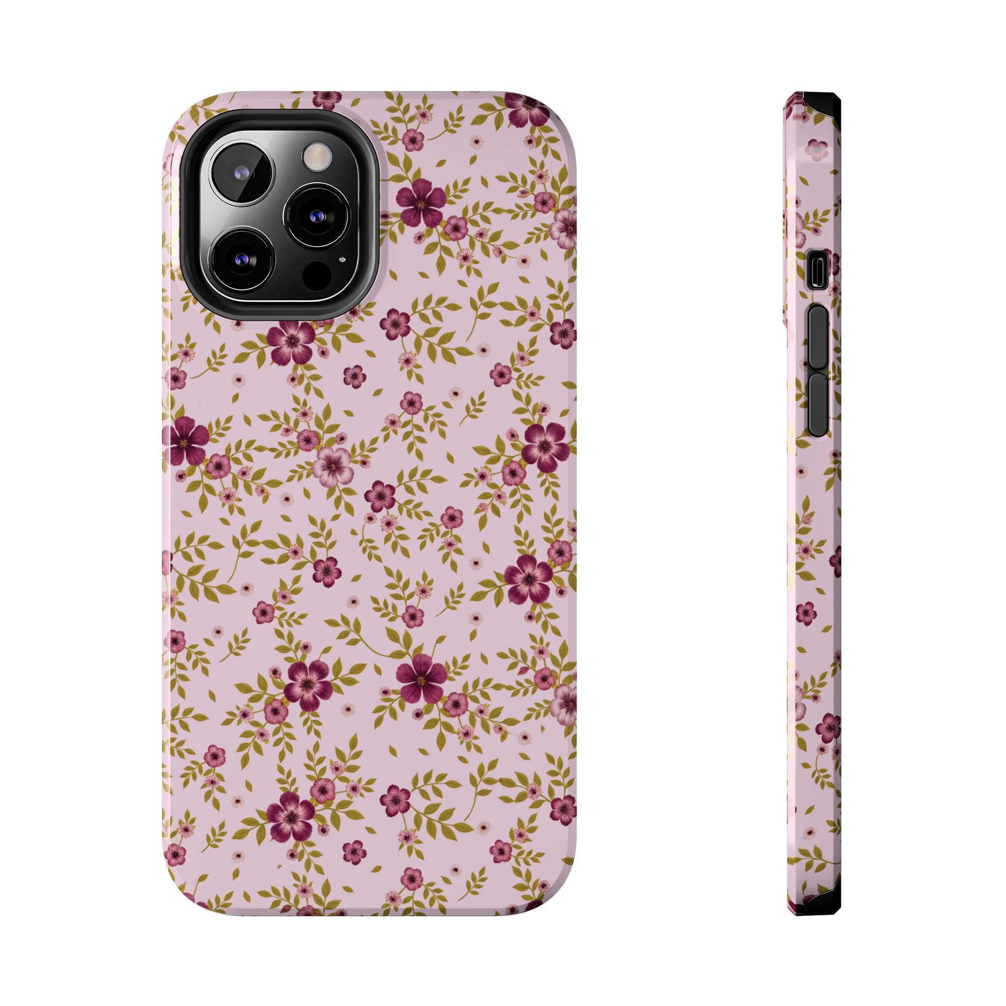 Lilac Petals Purple Floral iPhone Case