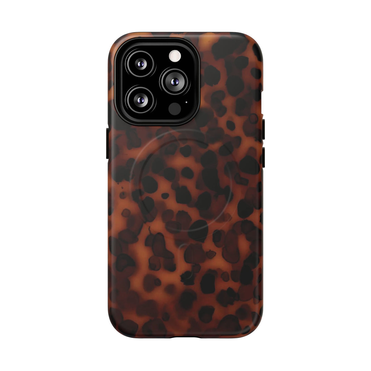 Shell Game | Dark Tortoiseshell Print MagSafe Case