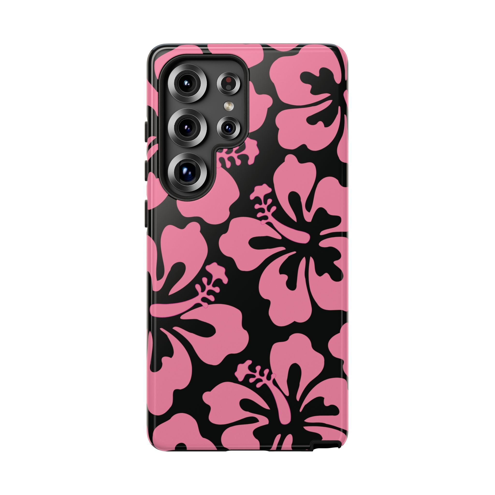 Maui Pink Hibiscus Galaxy Case
