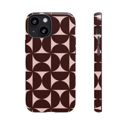 Mod Mood | Geometric Pattern iPhone Case