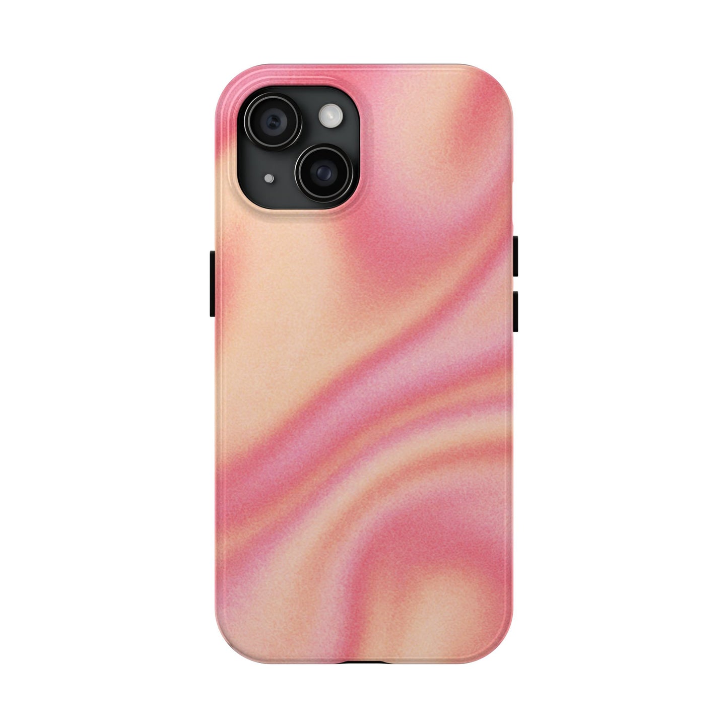 Coque iPhone à motif tourbillon abstrait | Tempête de sable