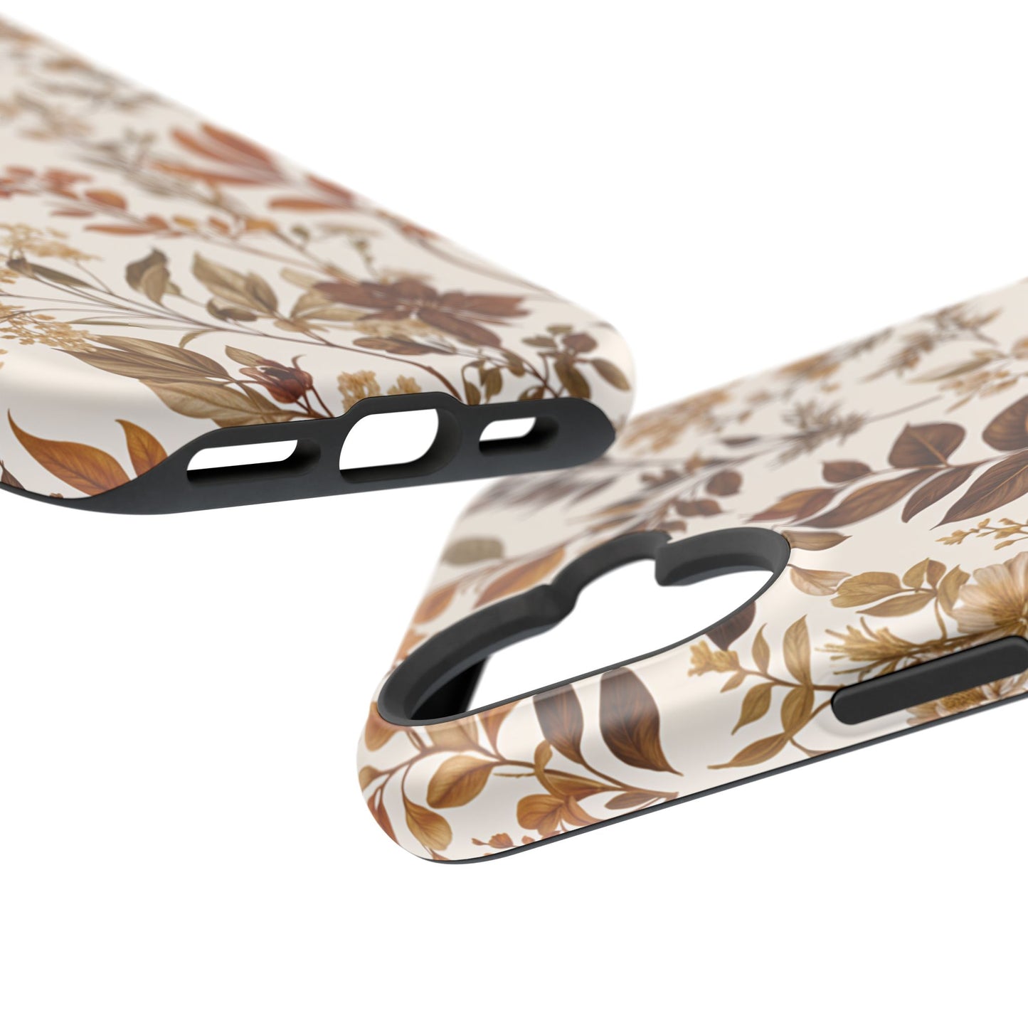 Autumn Botanical | Brown Floral MagSafe Case