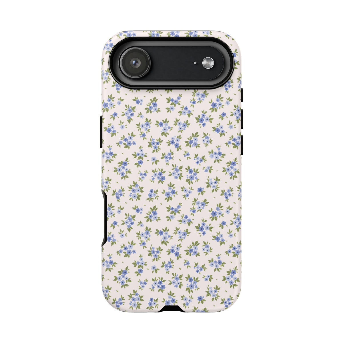 Love Notes | Blue Ditsy Floral iPhone Case