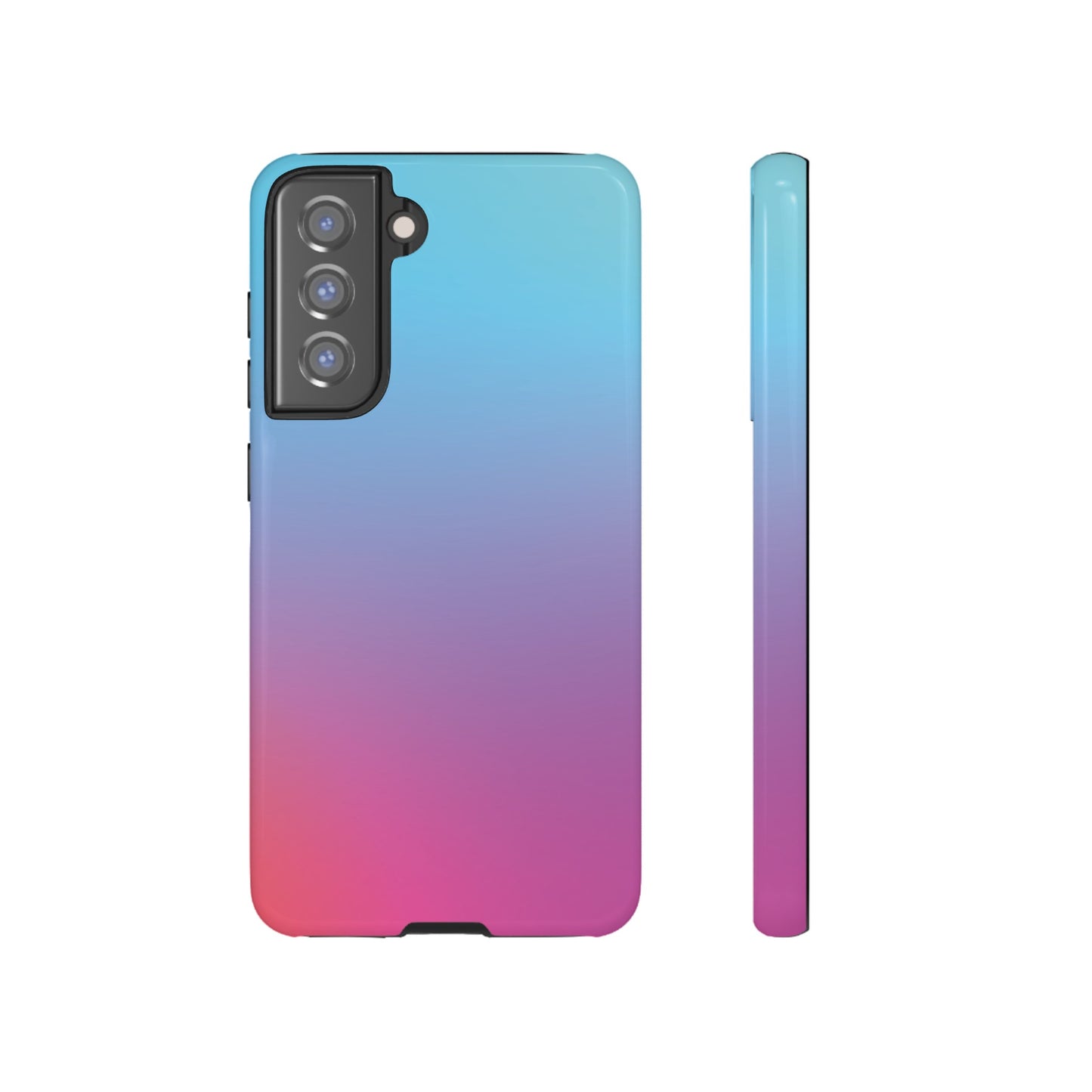 Beyond the Horizon | Blue-Pink Ombré Case