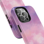 Stormy Purple Abstract iPhone Case