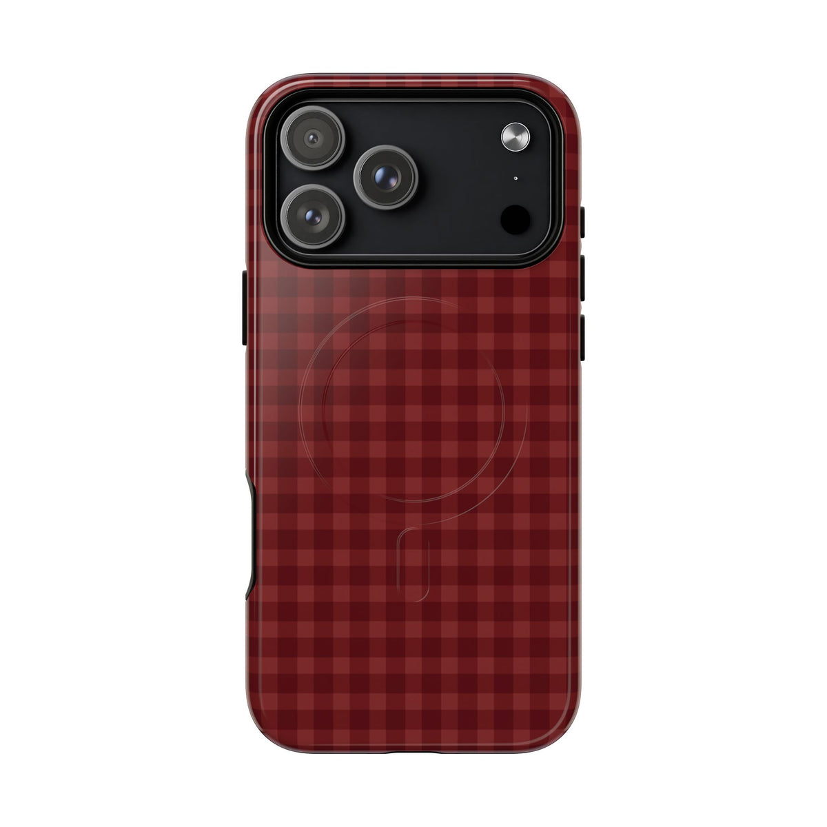 Bad Romance | Red Gingham MagSafe Case