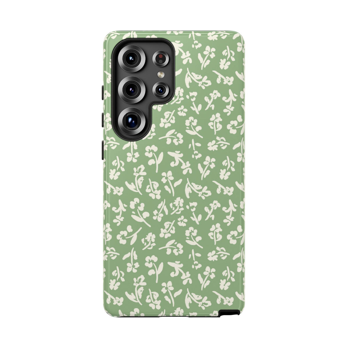 Little Things | Sage Green Ditsy Floral Galaxy Case