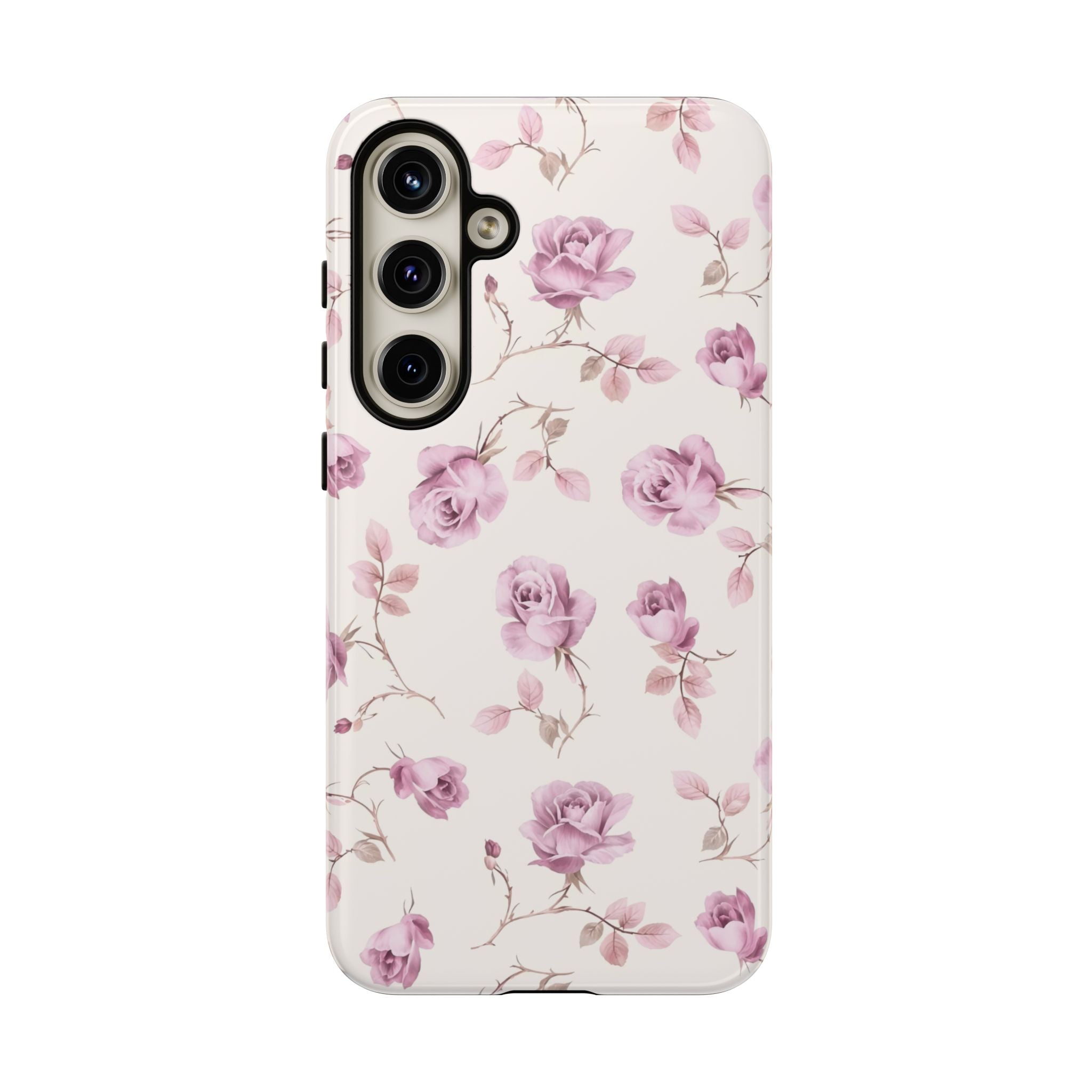 Vintage Rose Coquette Floral Galaxy Case