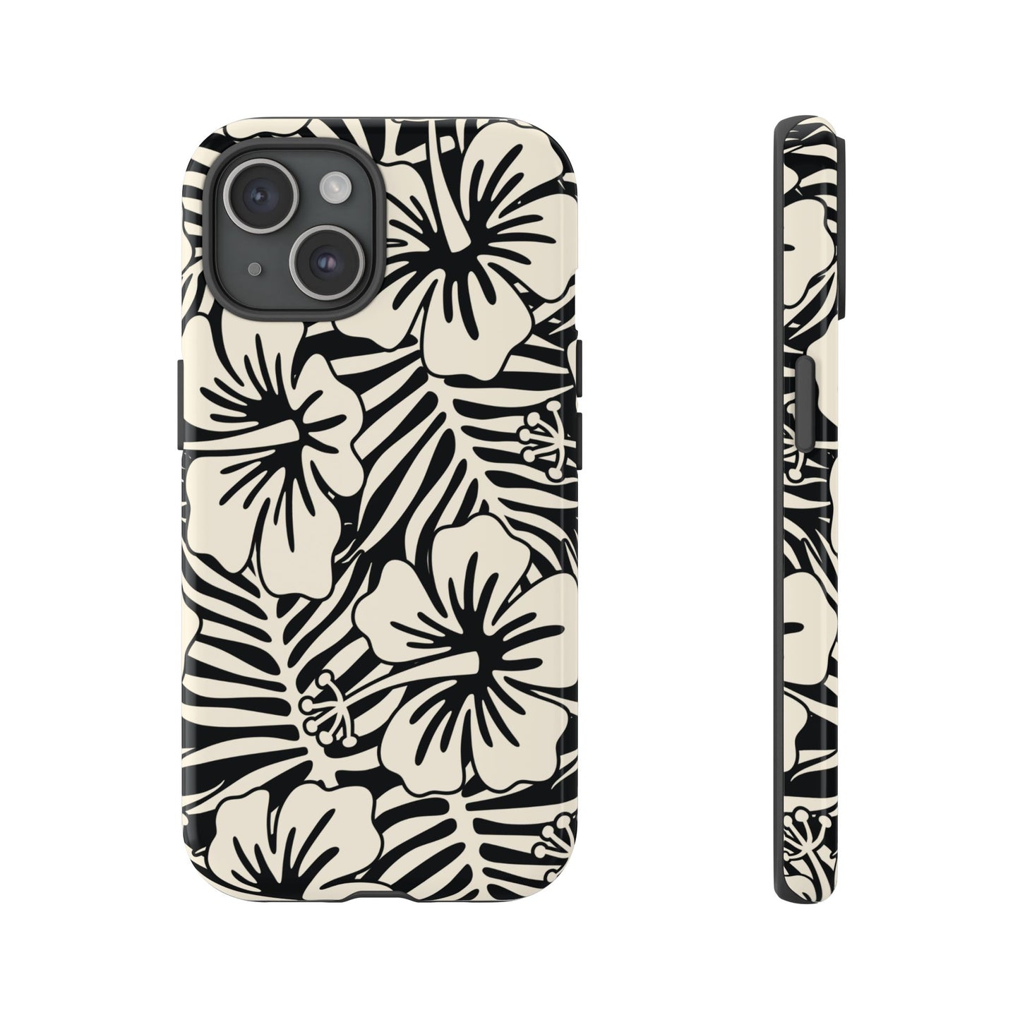 Funda para iPhone con estampado de flores tropicales de Island Girl