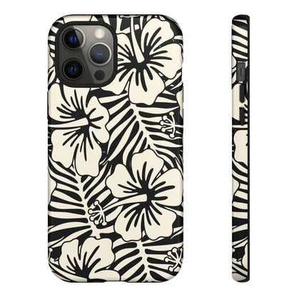 Funda para iPhone con estampado de flores tropicales de Island Girl