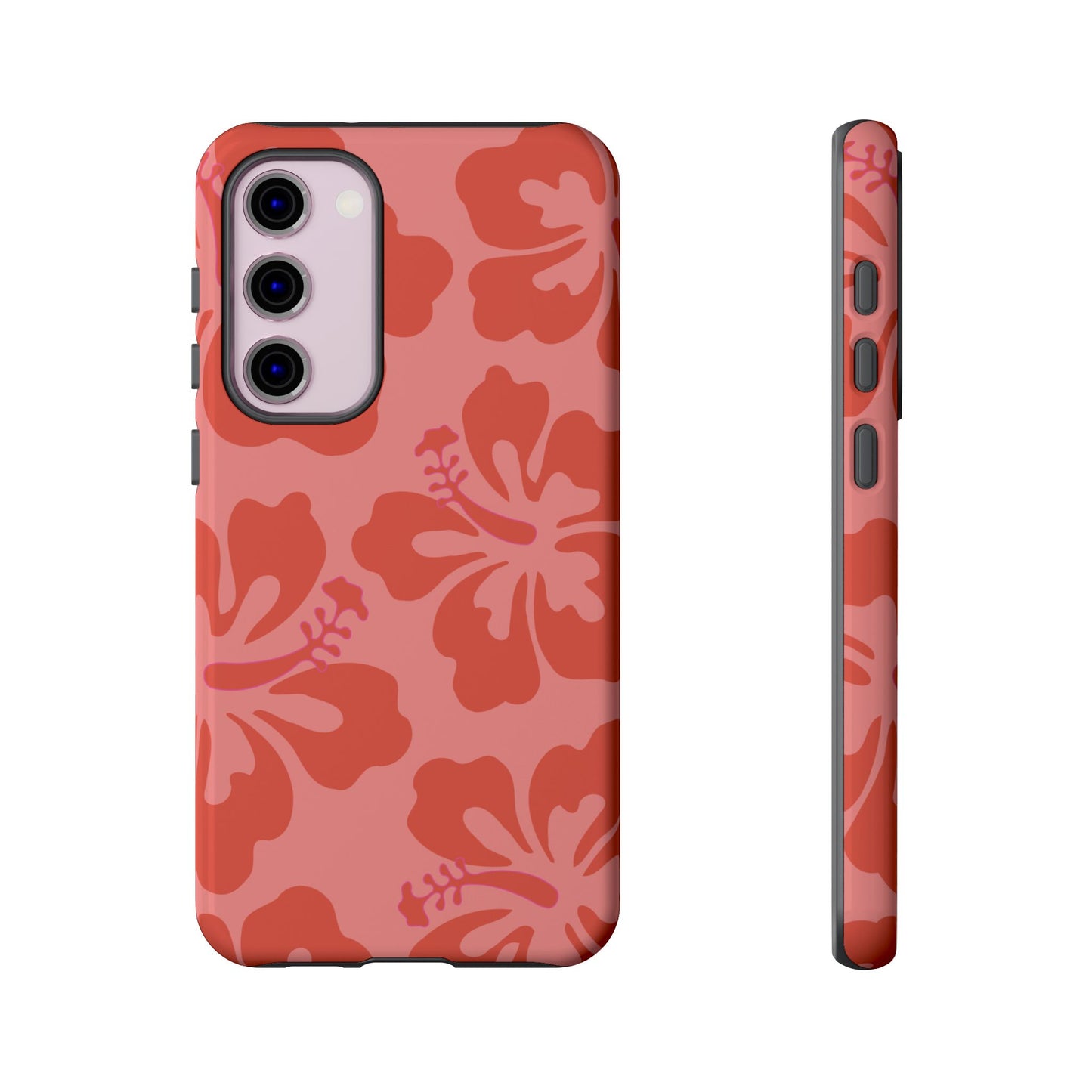 Island Life | Orange Hibiscus Floral Case