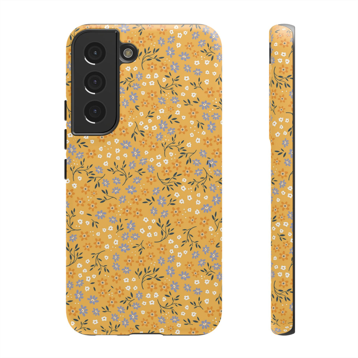 Sunny Side | Yellow Floral Galaxy Case